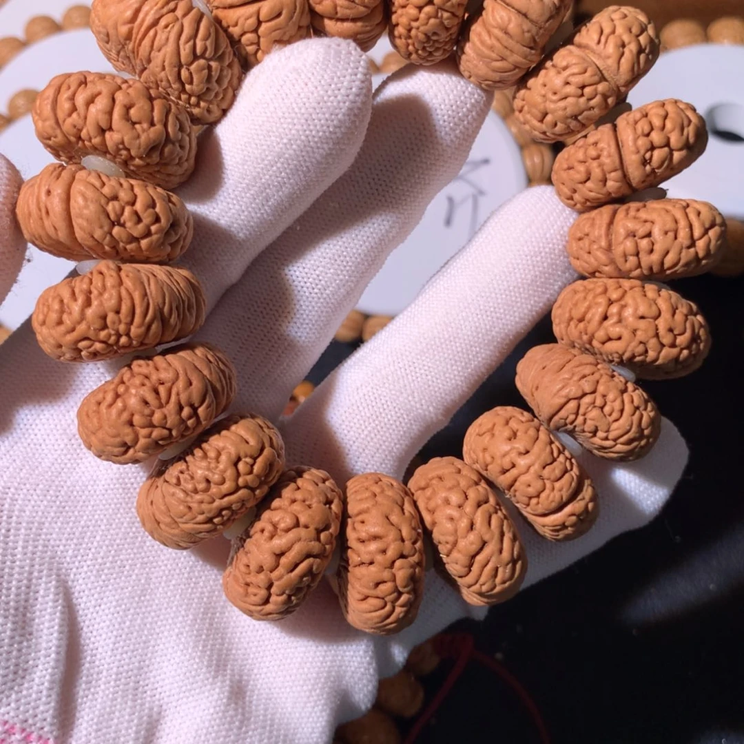【闪购商品】桃核手串龙鳞王24大夹板