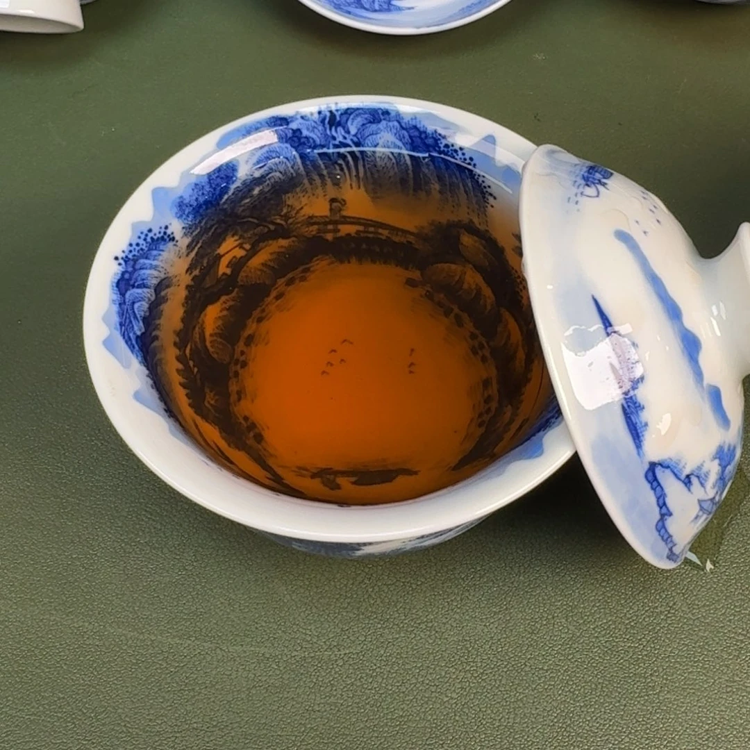 景德镇纯手绘茶具圆圆272