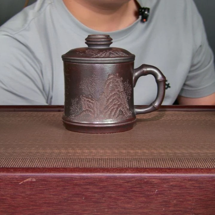 茶杯紫砂高货放漏