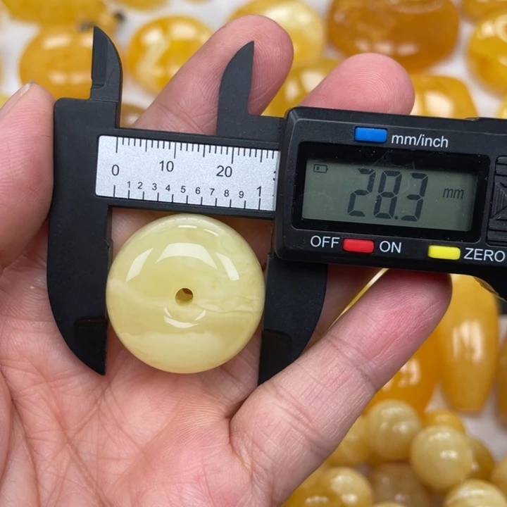 裸石蜜蜡未镶嵌蜜蜡珠
