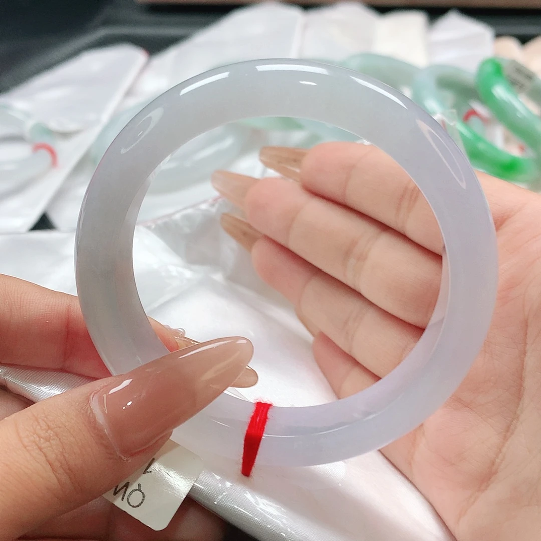 翡翠未镶嵌手镯缅甸天然翡翠