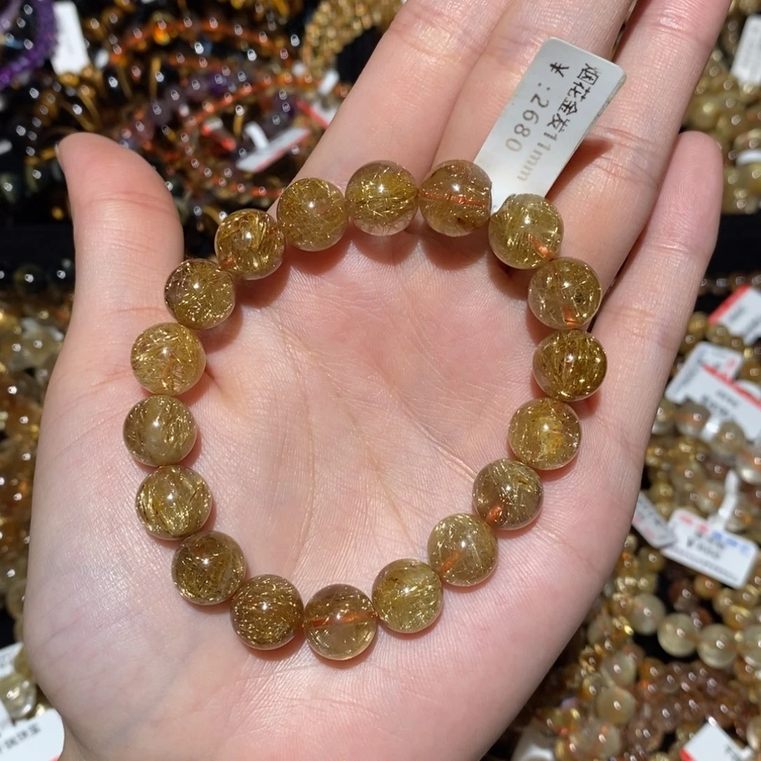 水晶手链未镶嵌手串