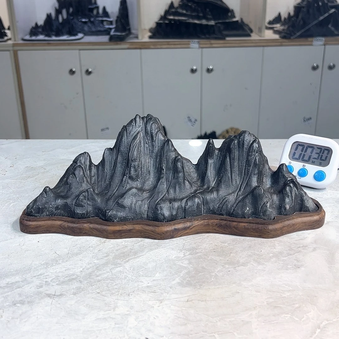 灵璧奇石博览会摆件无*