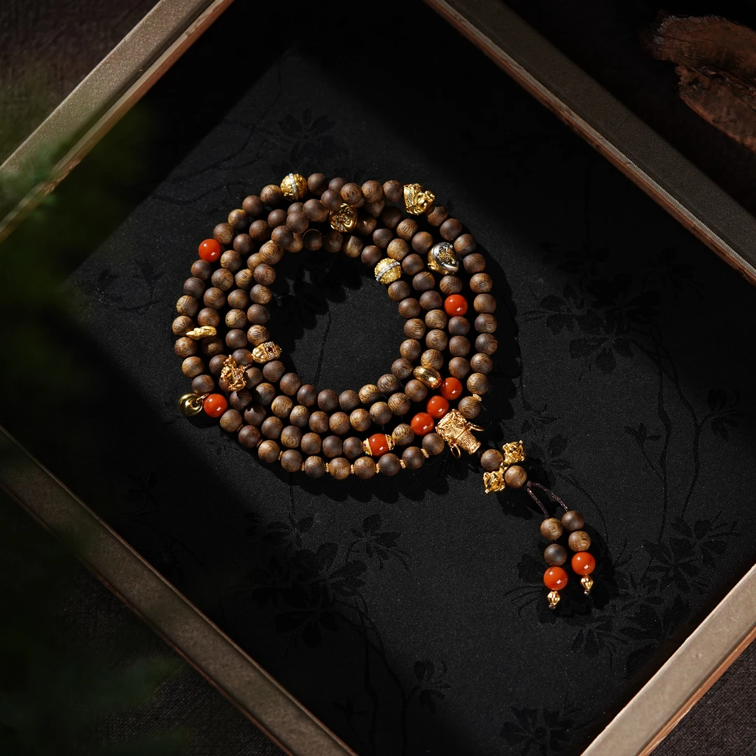 左边婷姐丨南红项链（B1836）