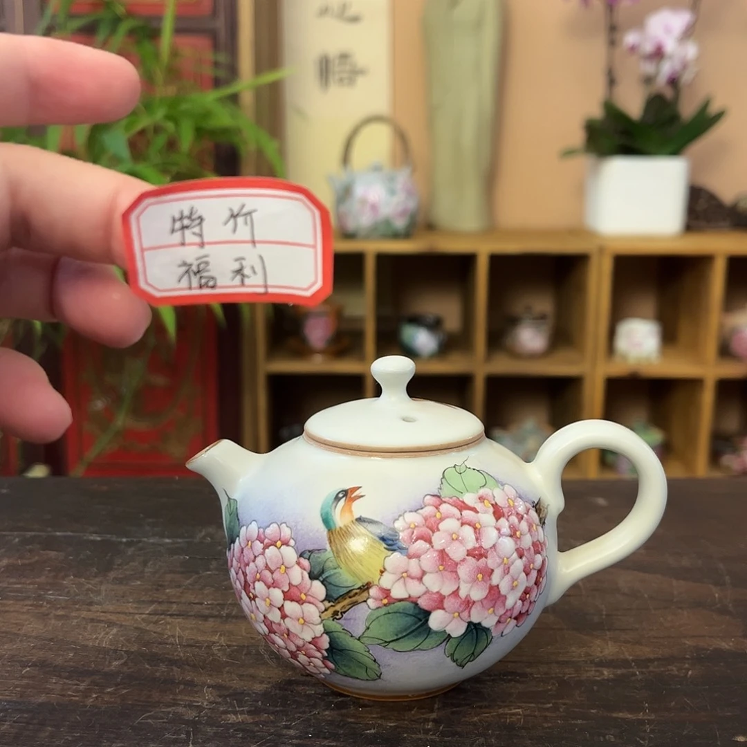 柴烧手工手绘陶瓷