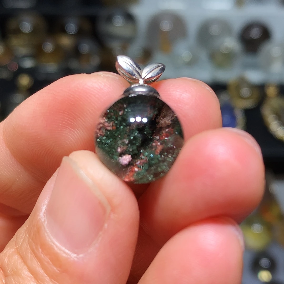 水晶银S925镶嵌珠宝半成品定制款