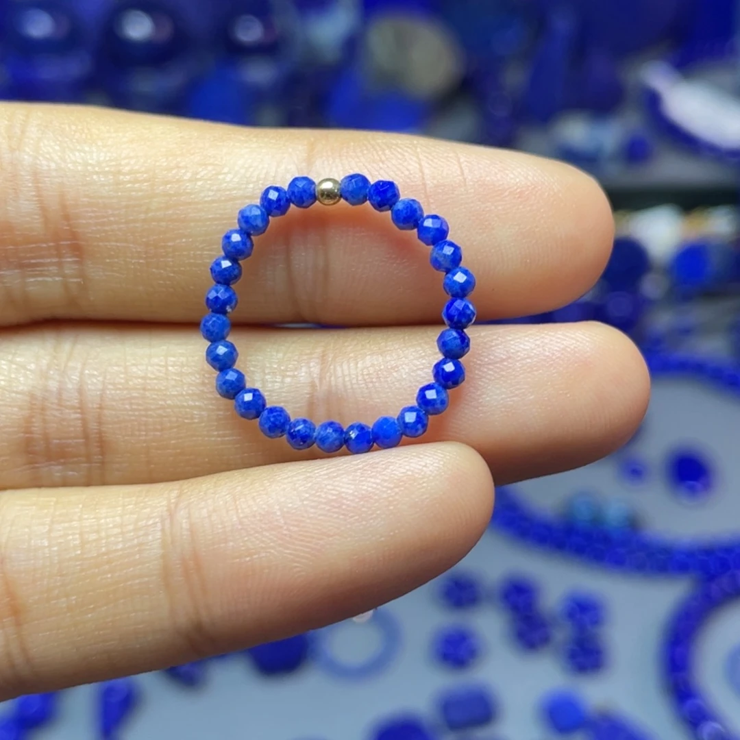 青金石未镶嵌2mm戒圈