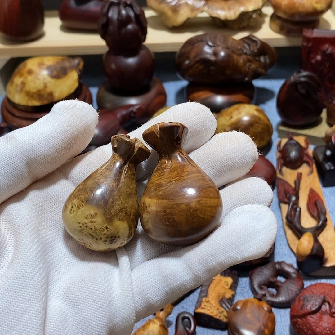 夏***️小叶紫檀手串/手链嘛梨哈达小钱袋