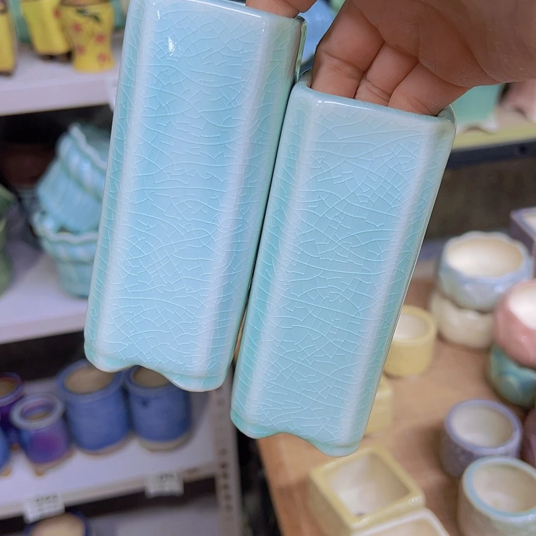 红陶陶瓷花盆当场满12包邮