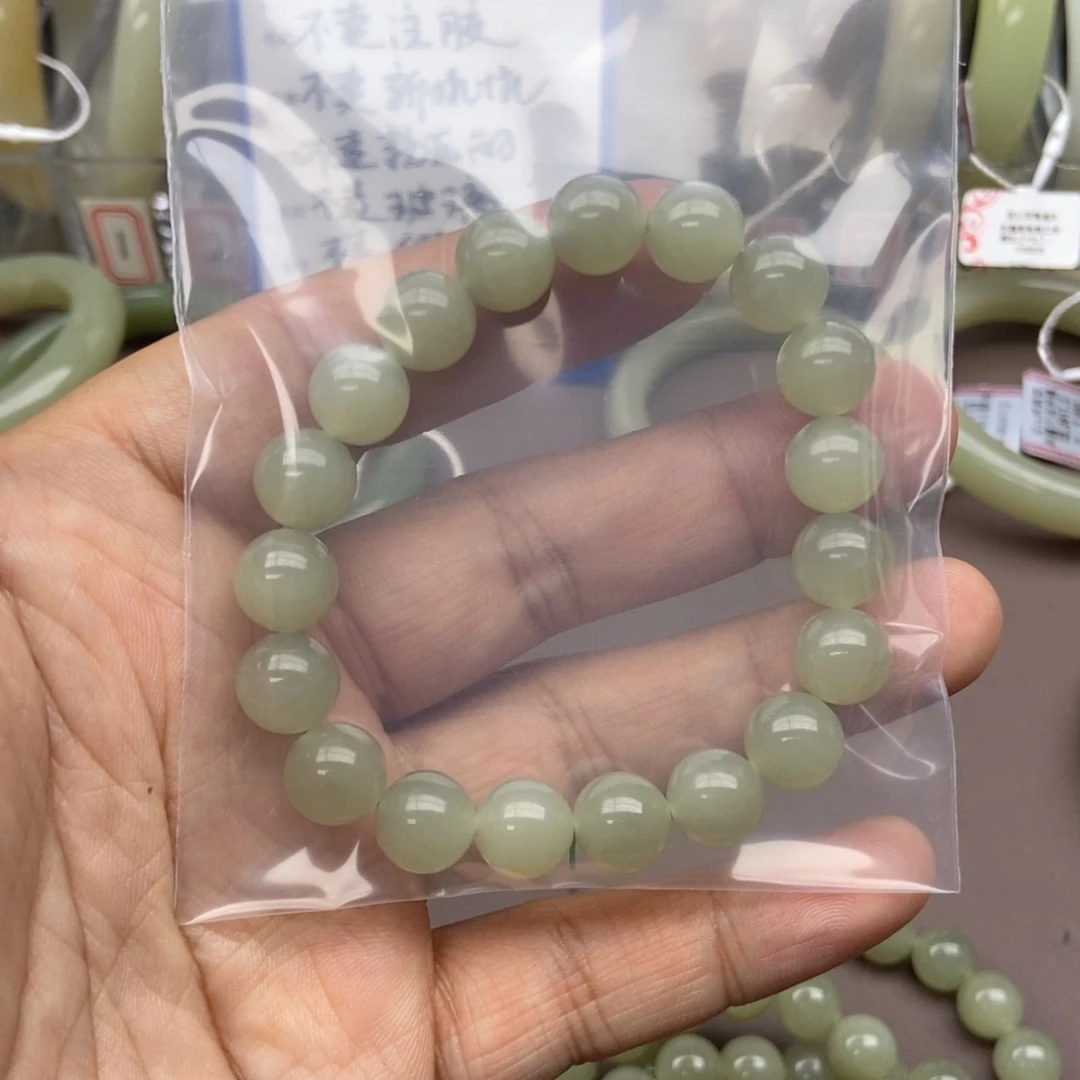 和田玉手串未镶嵌?****宁