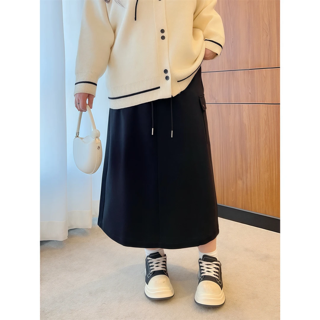 【晓晓家】圣地亚哥 / 休闲风工装伞裙7297花契胖mm200斤时尚休闲