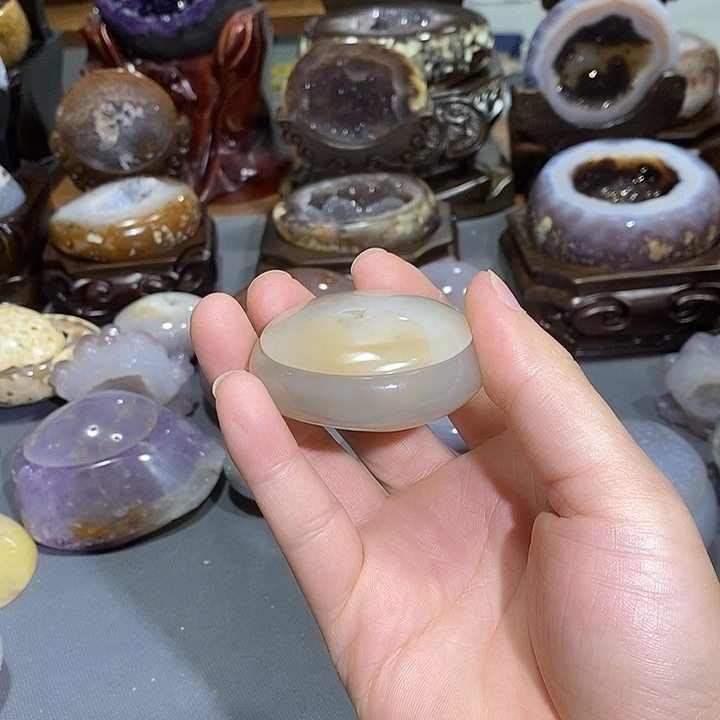 摆件水晶未镶嵌聚宝盆