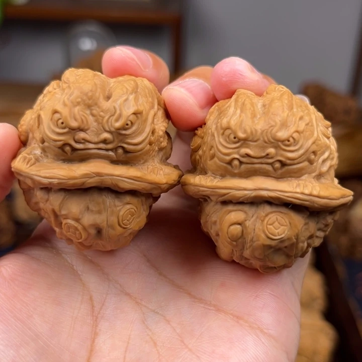 核桃手串/手链龙蟾财上财