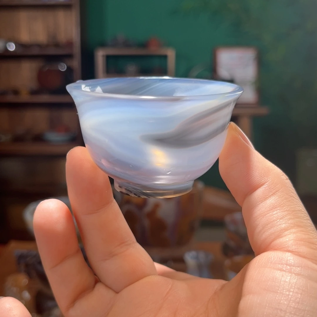 玛瑙/玉髓茶器未镶嵌