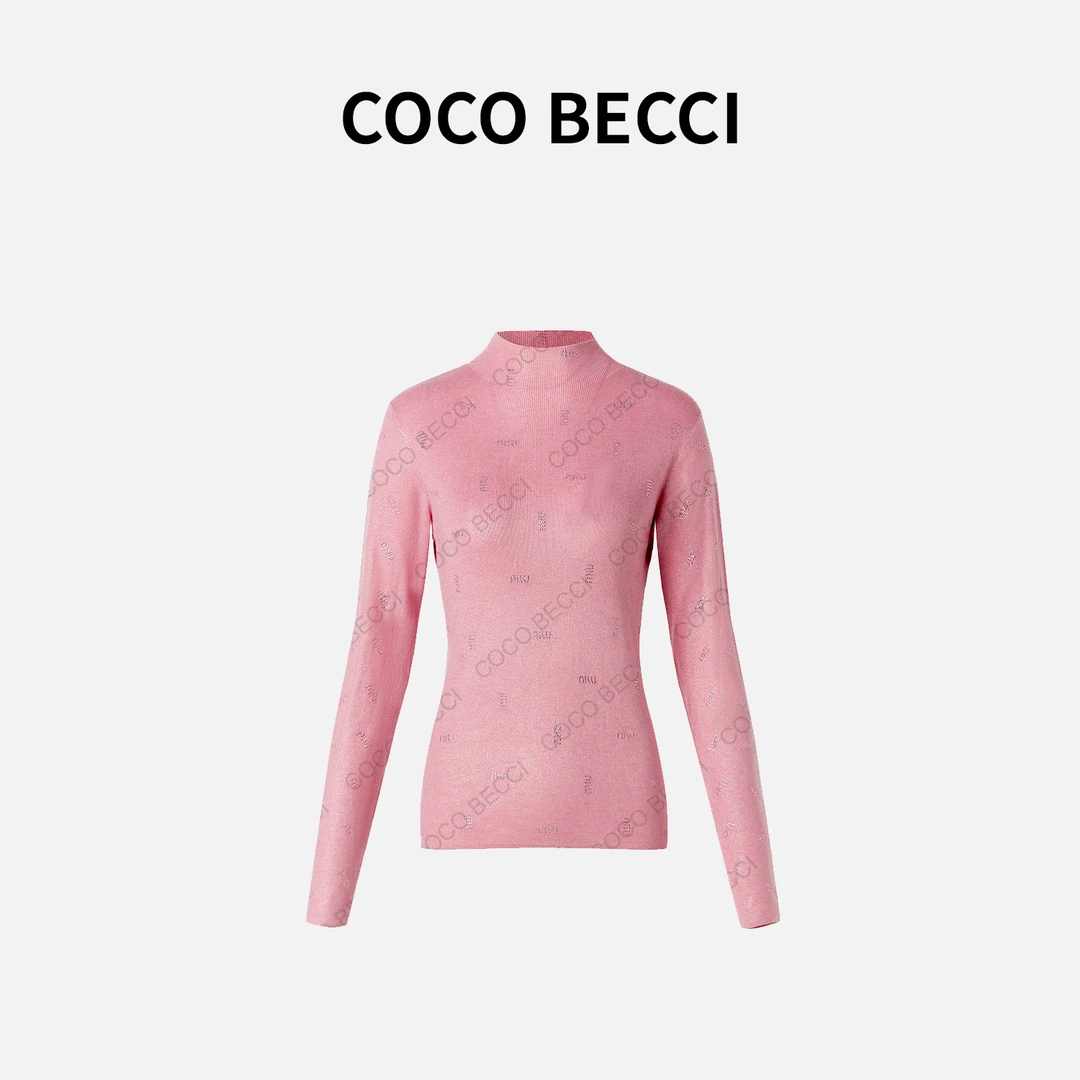 COCO BECCI【棉棉衫】秋季贴肤打底毛衫YT24YA300029