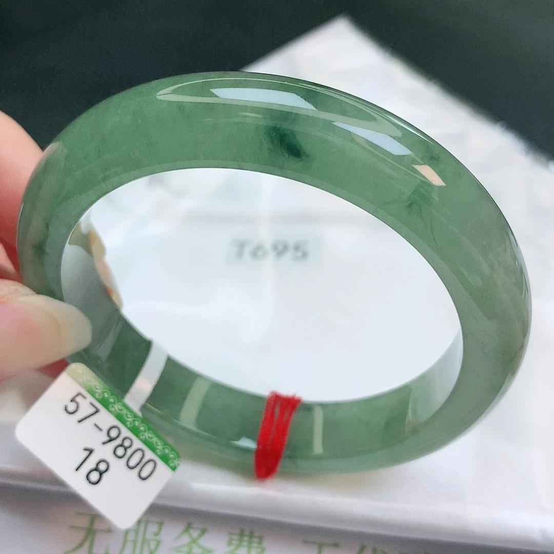 【闪购商品】翡翠手镯未镶嵌缅甸天然a货翡翠