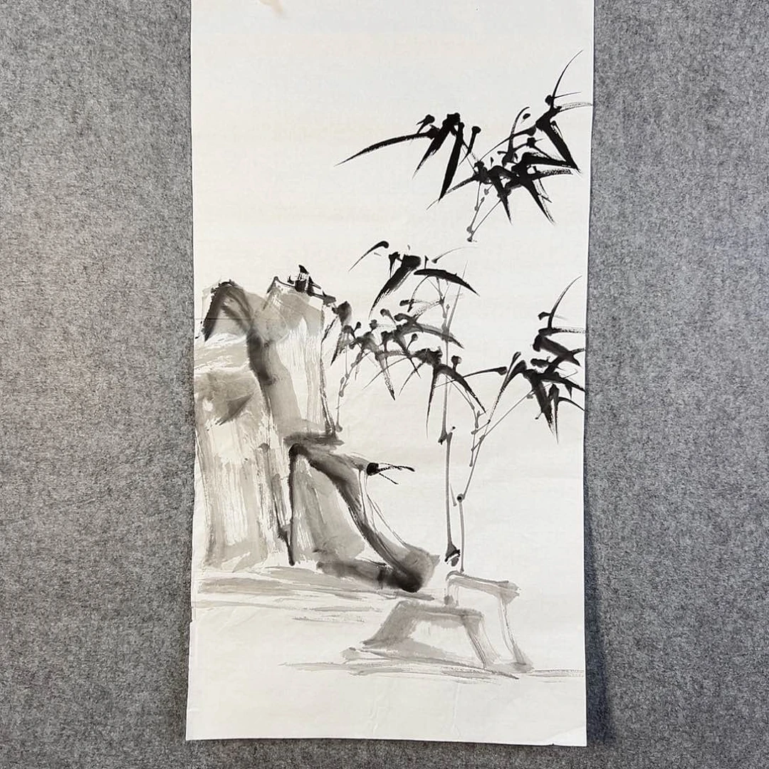 国画538 牡丹等植物生长于这里生长