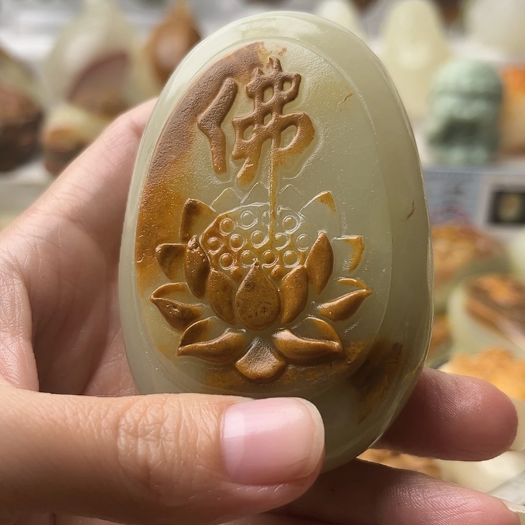 石材古青石不退换佛莲