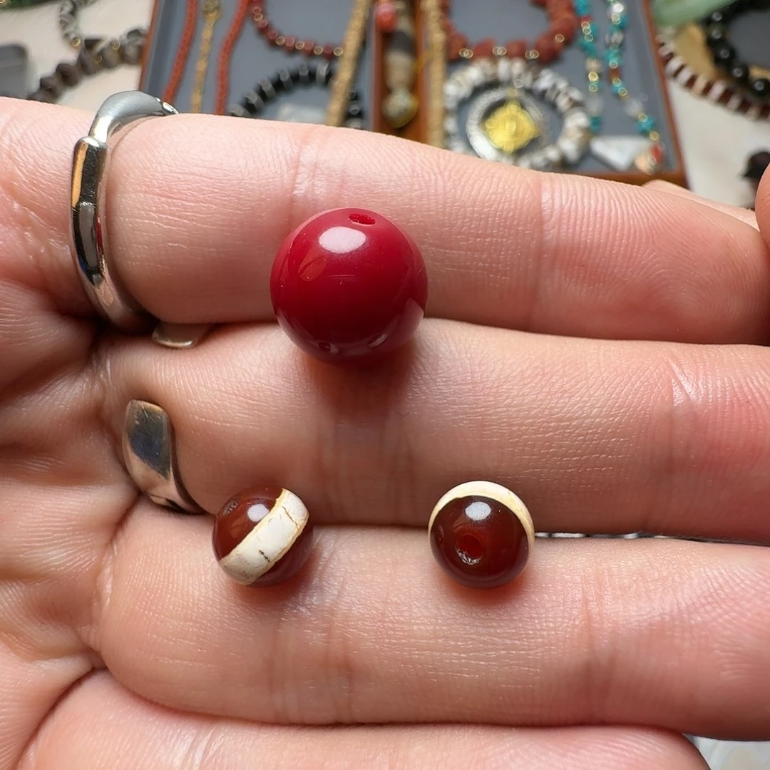 树脂制品精*车古珠配饰手串项链