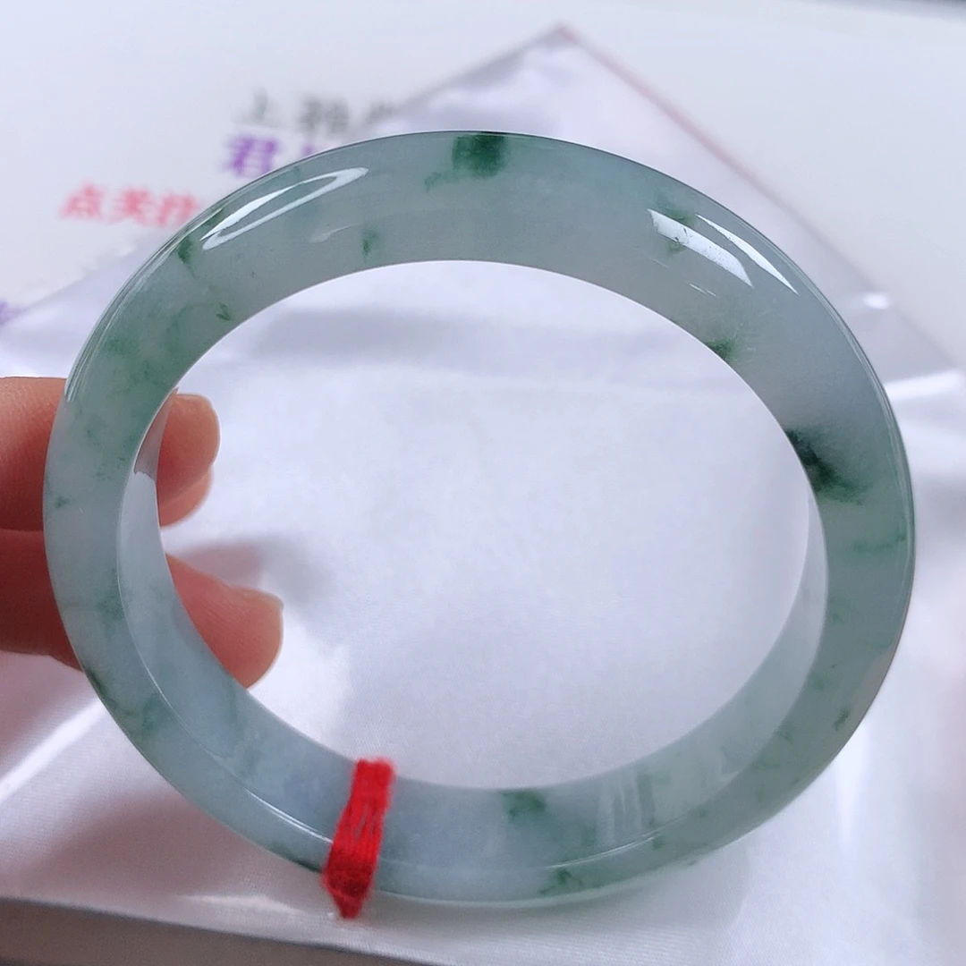 翡翠手镯未镶嵌 正圈①②④
