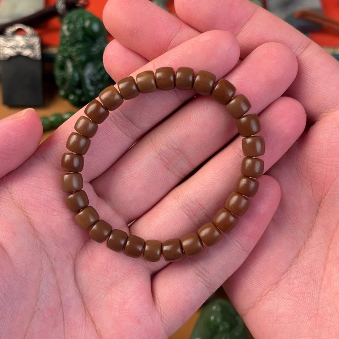 和田玉手链未镶嵌