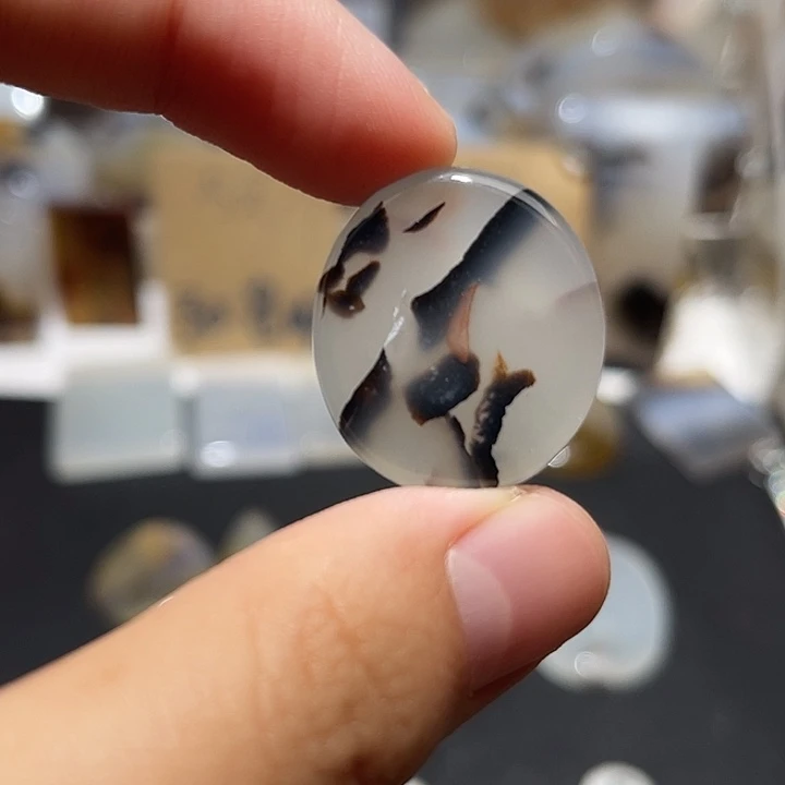 未镶嵌车挂玛瑙/玉髓