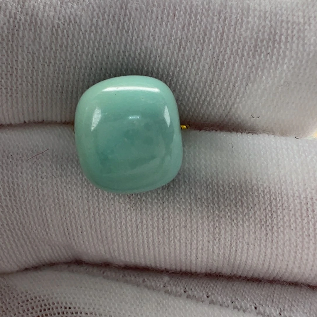 未镶嵌绿松石老型珠11x9.5mm