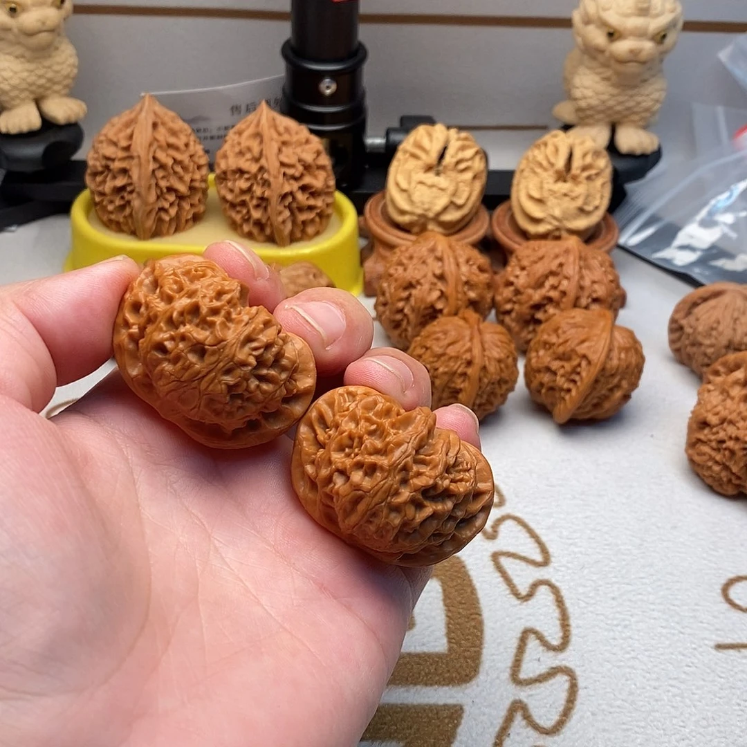 文玩核桃把件43尺宫灯