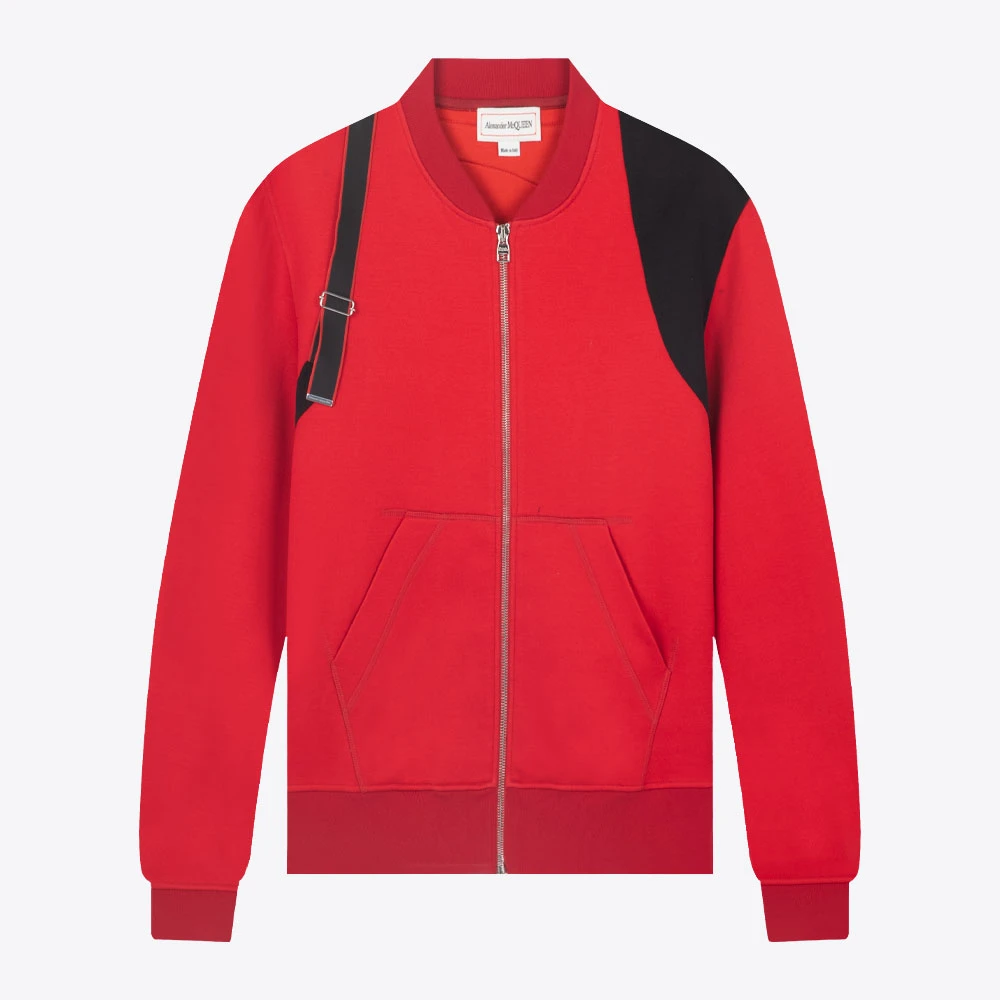 ALEXANDER MCQUEEN麦昆拼色男夹克外套642970QRX556440