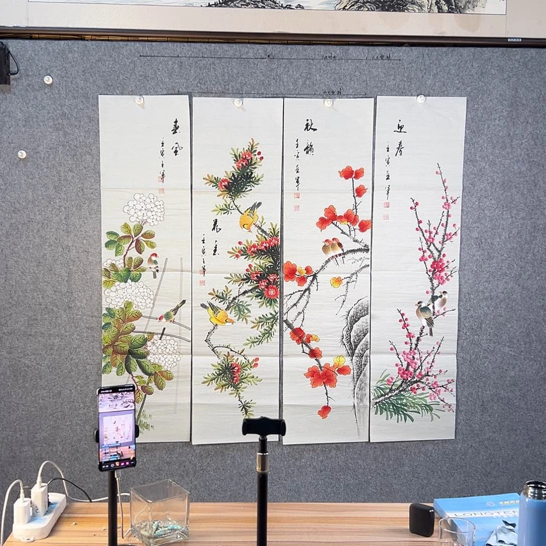 国画682 花鸟在此处飞翔也不太可能