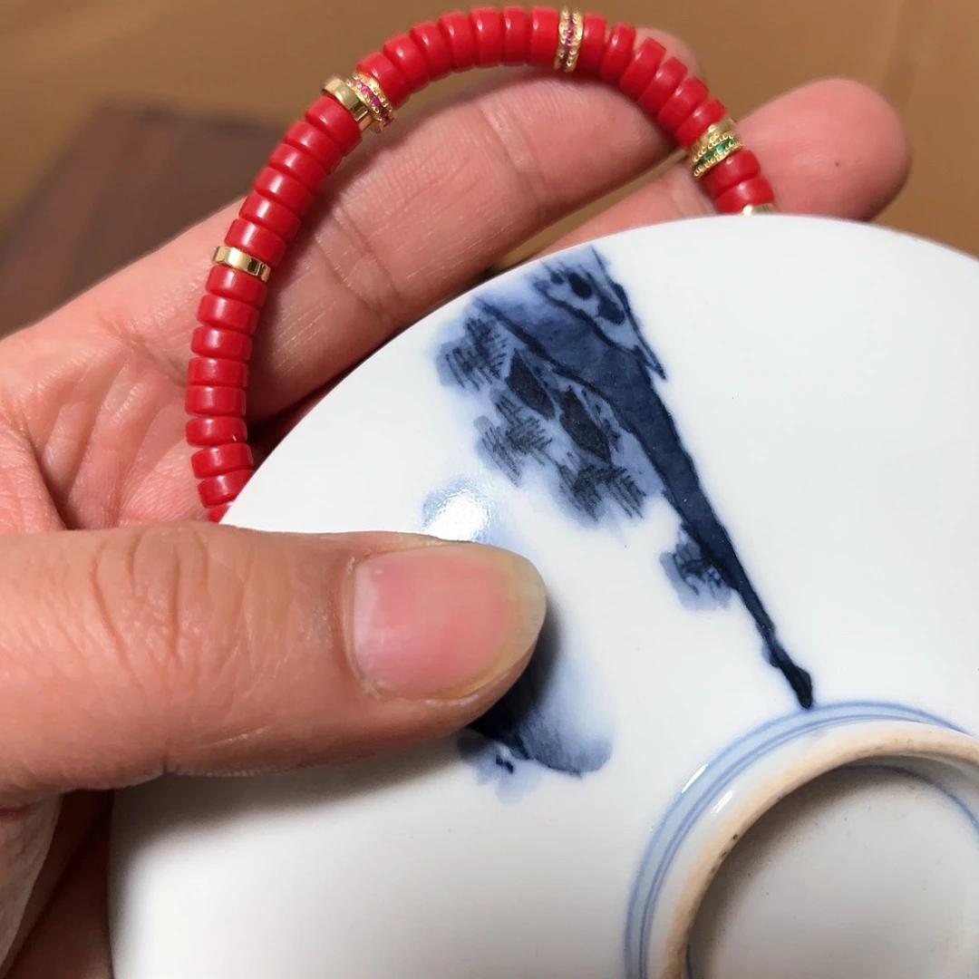 碟鱼**尘瓷器木器工艺摆件