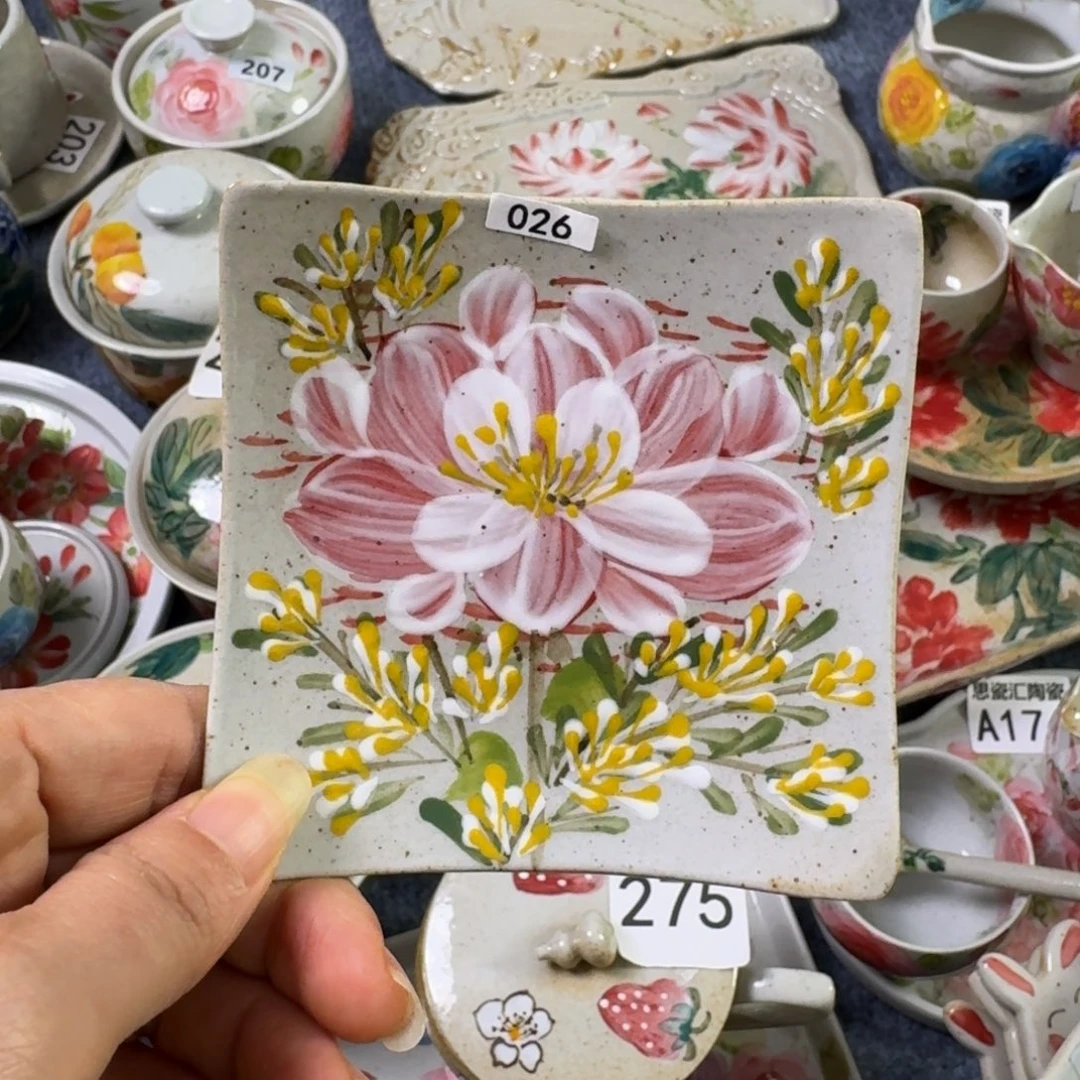 小碟景德镇高温陶瓷8888
