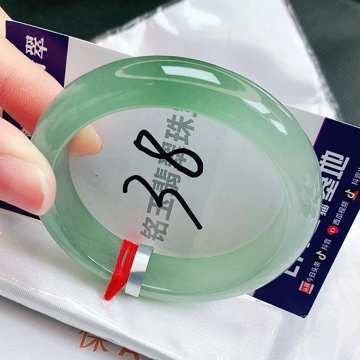 翡翠未镶嵌手镯缅甸天然a货翡翠手镯