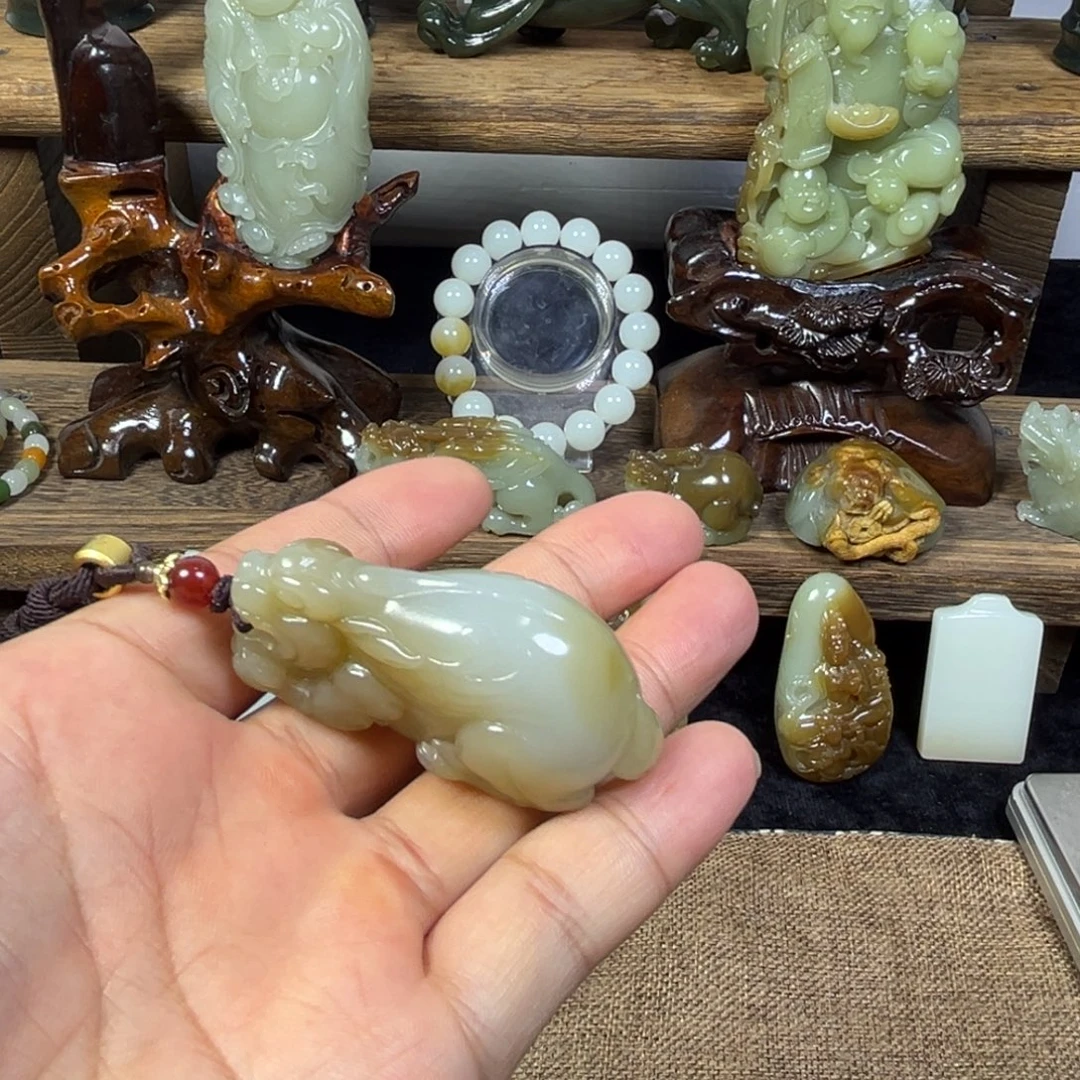 己***置未镶嵌和田玉挂件