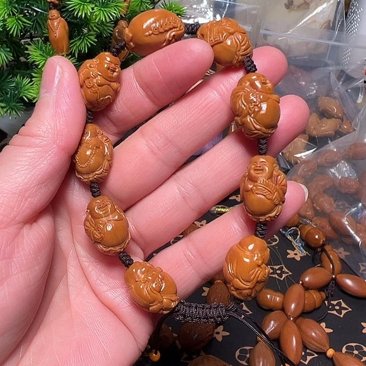 手串/手链橄榄核弥勒橄榄核手串9颗籽