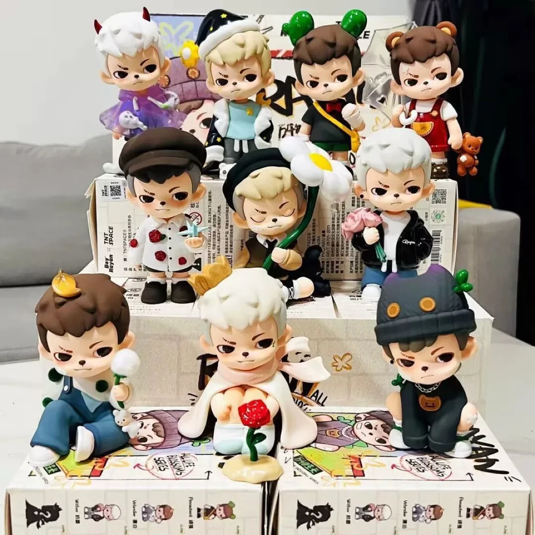 【国版】Rayan3代哥哥万物生长系列盲盒潮玩摆件手办礼物生日钥匙扣