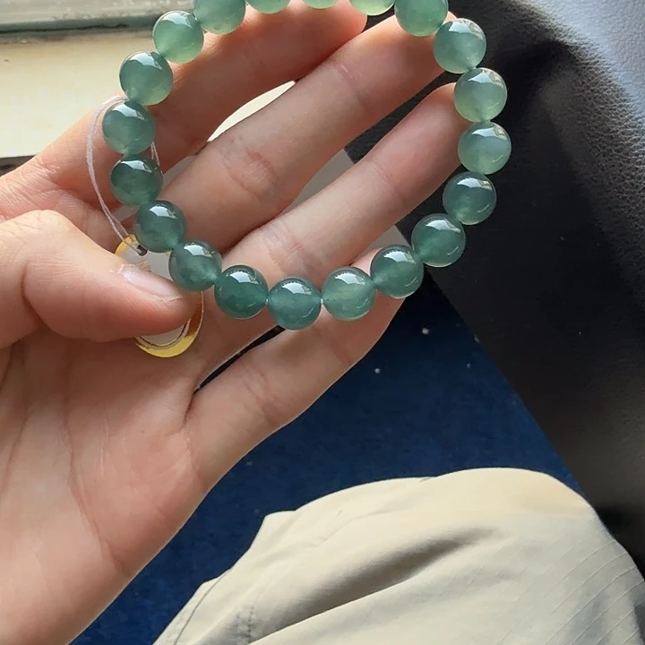 茶***司翡翠未镶嵌手链手串