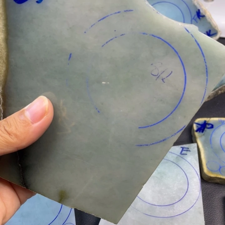 定制翡翠未镶嵌板料