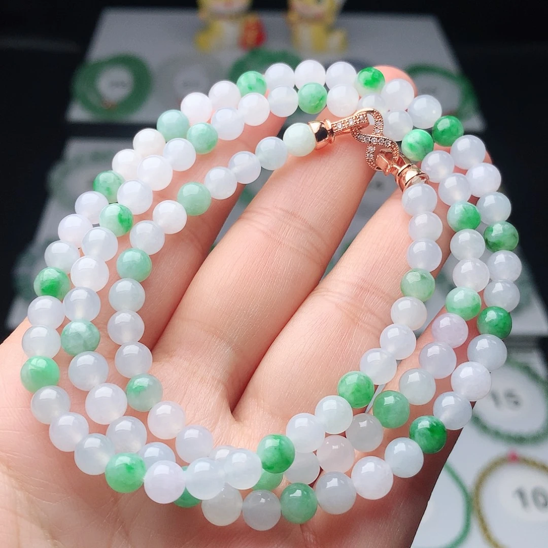 翡翠未镶嵌手链翡翠