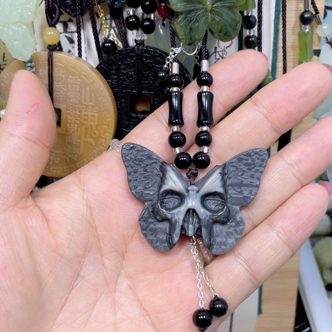 【闪购商品】岫玉未镶嵌颈饰9吊坠