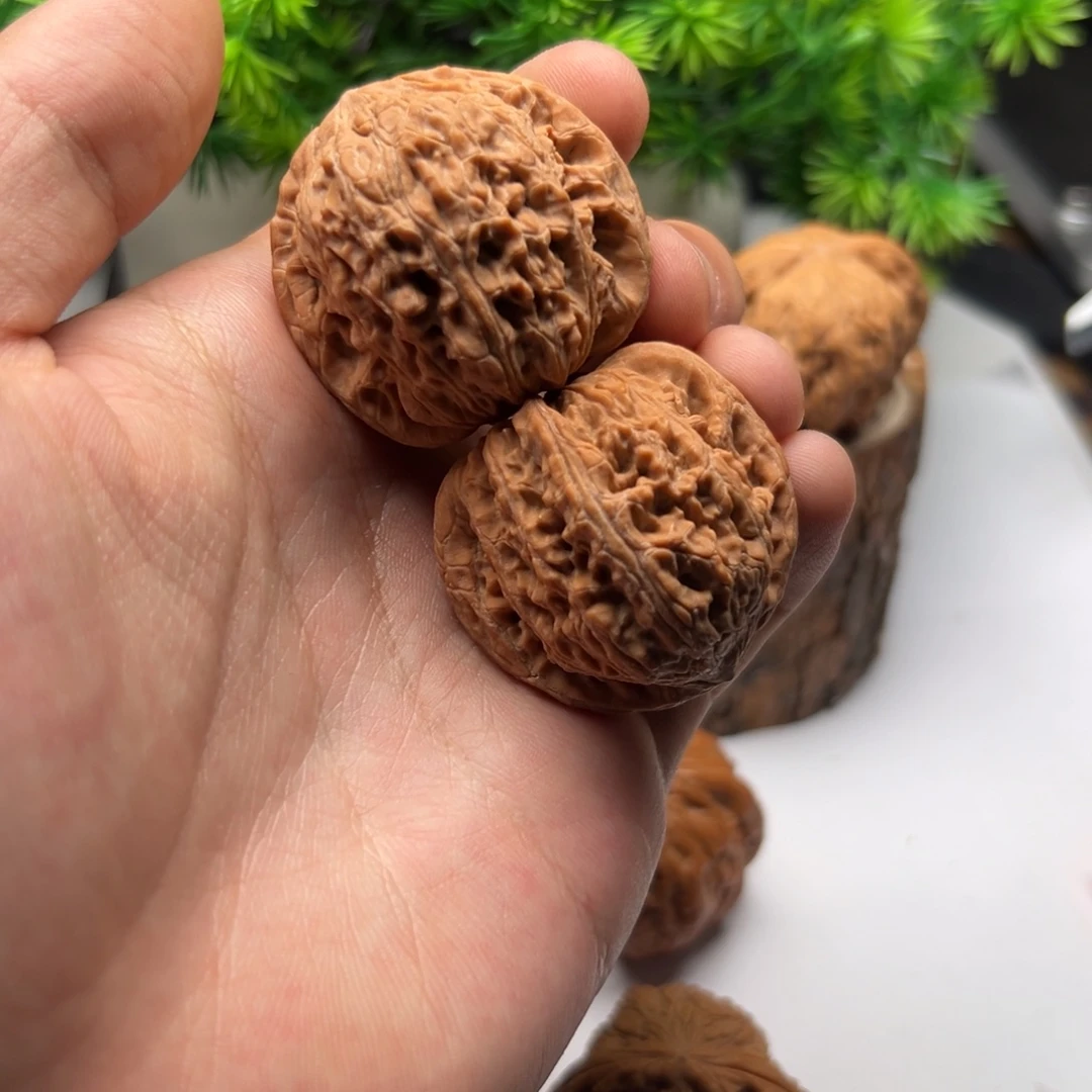 吊坠文玩核桃40全品绣球6
