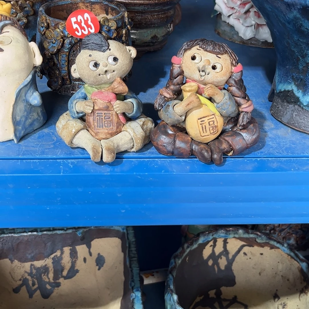 12 号陶然花器手工花盆