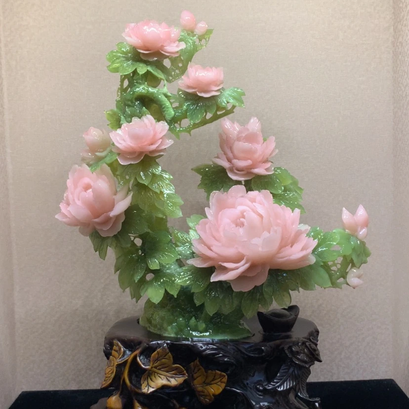 【闪购商品】未镶嵌蛇纹石玉摆件覆膜