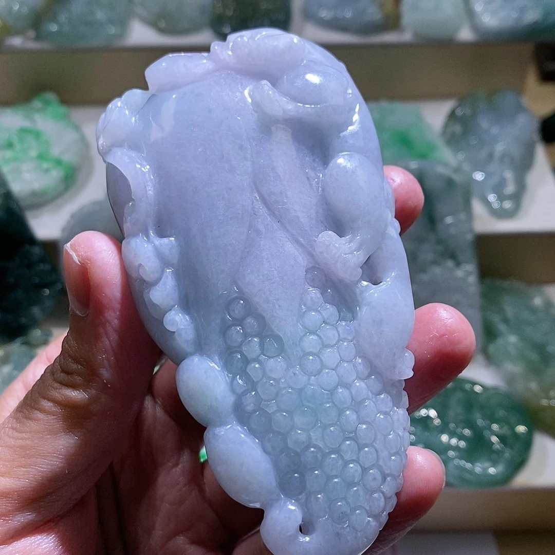 【闪购商品】翡翠颈饰未镶嵌手把