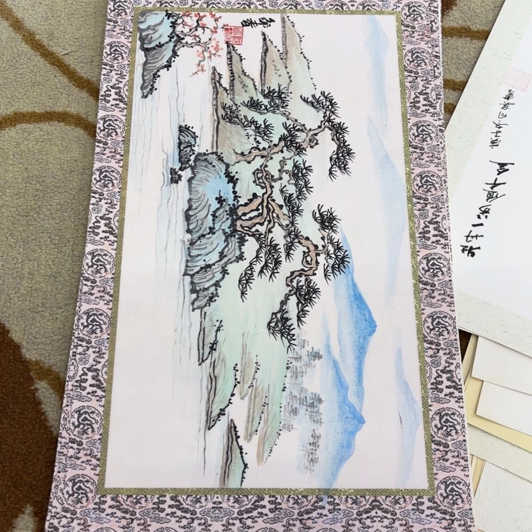 国画30-50卡纸作品艺