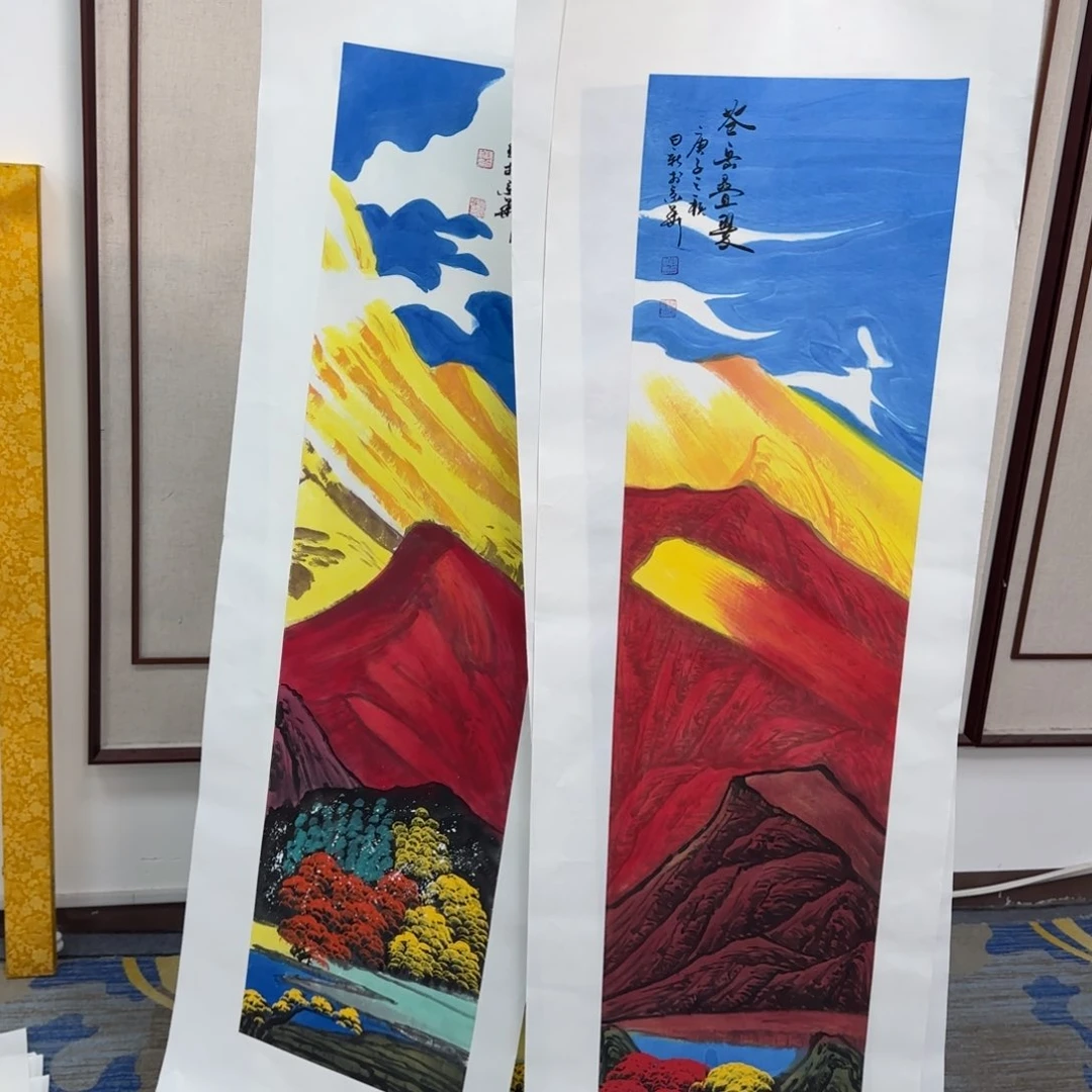 子**量书法作品多次参加全国