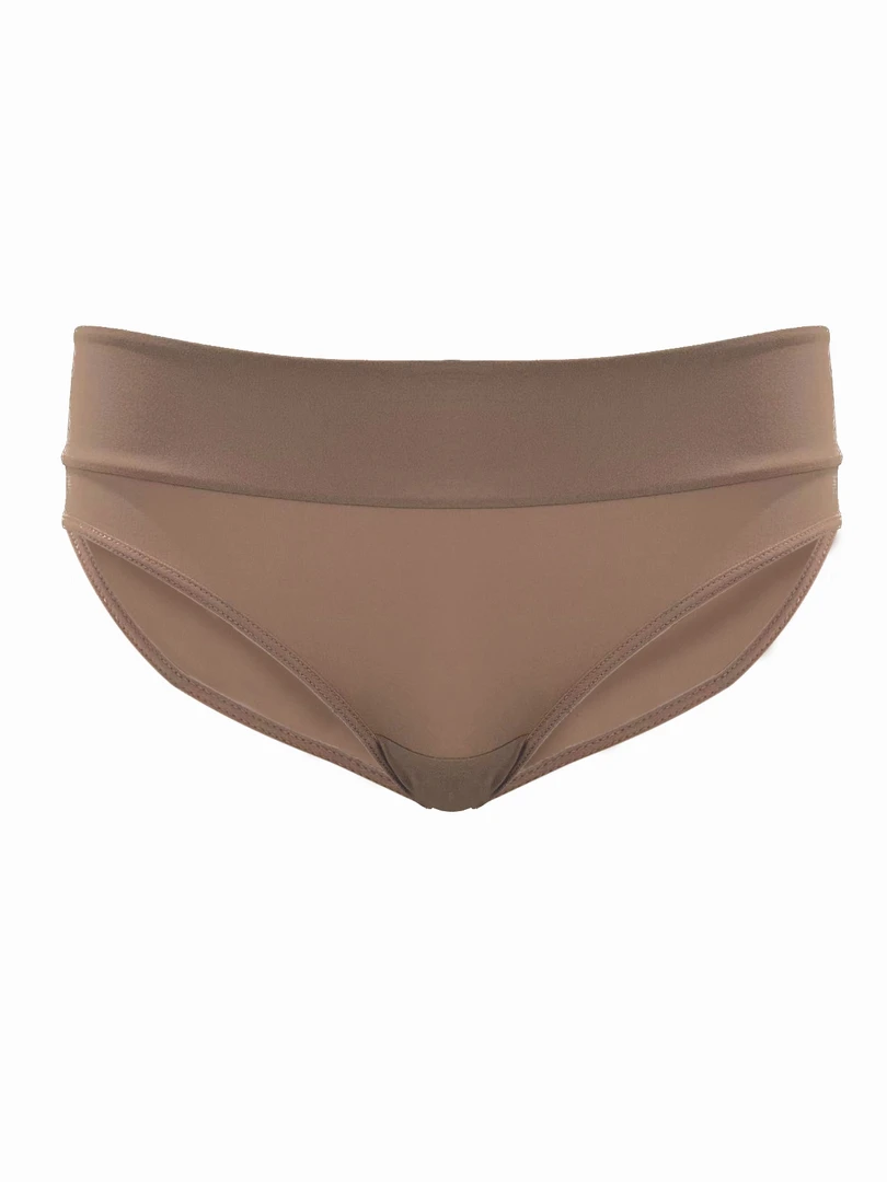 Q*s【鞍娜苏-中高腰内裤】文胸内衣时尚内衣套女士无痕K2568C