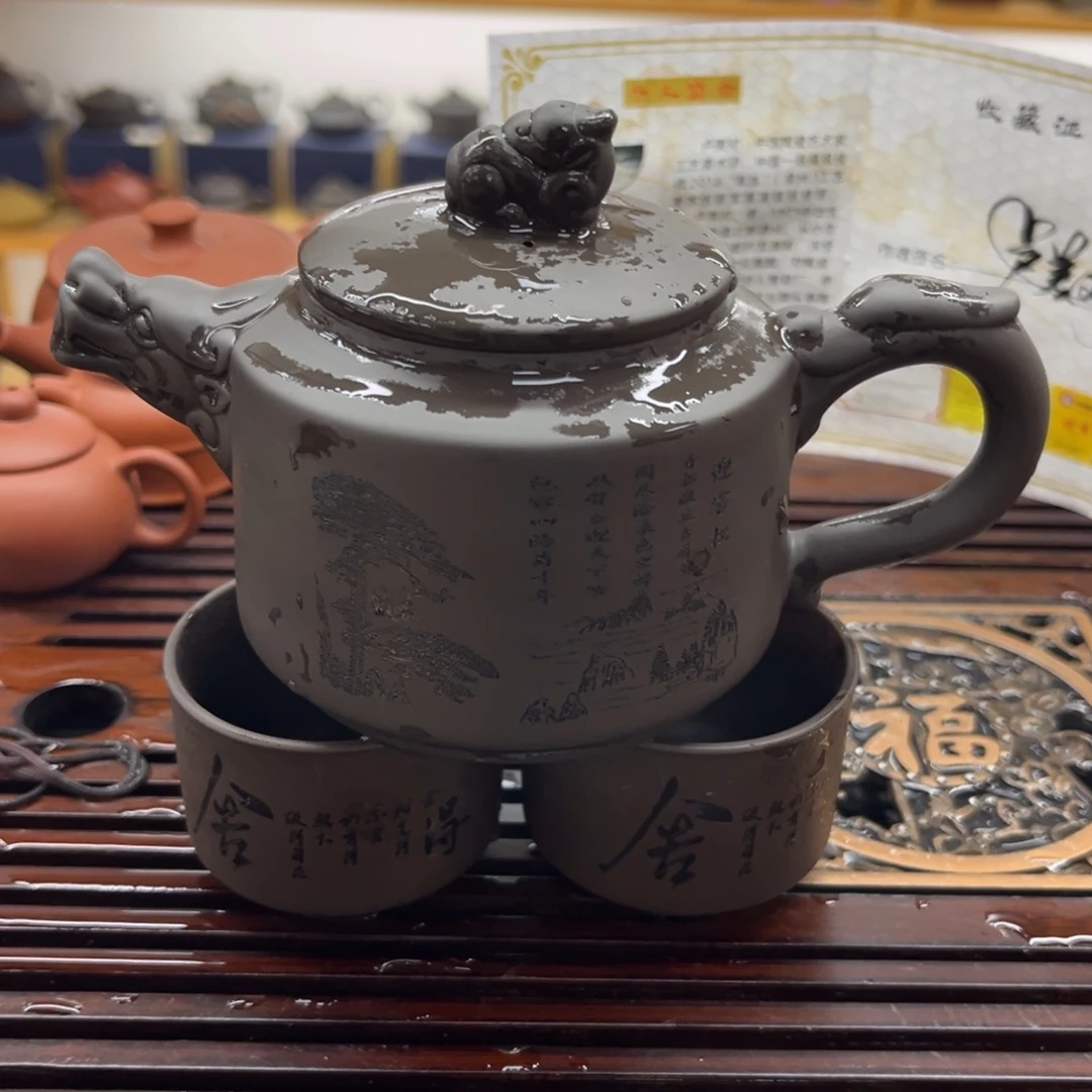 茶壶紫砂紫砂壶66666