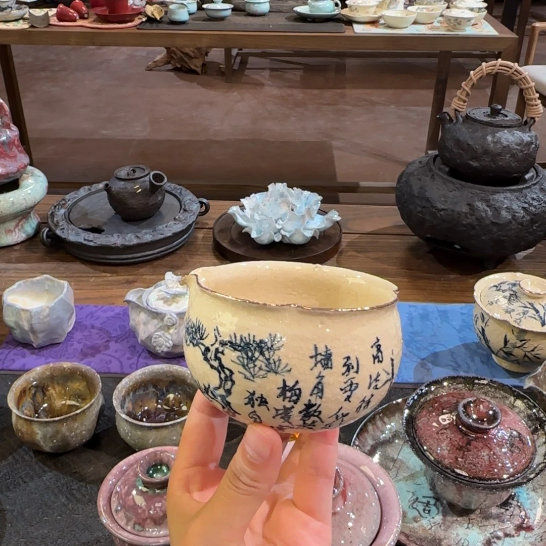嘘***话景德镇手作器皿了同款发货