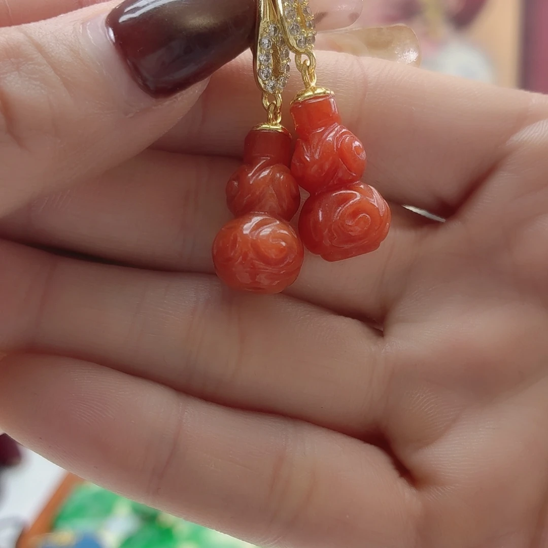 翡翠未镶嵌耳饰翡翠